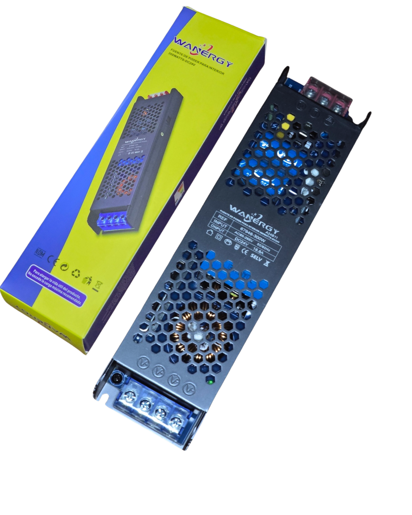 Fuente conmutada 300W 24V 16.6A | Fuente de alimentación 110 VAC - 220 VAC