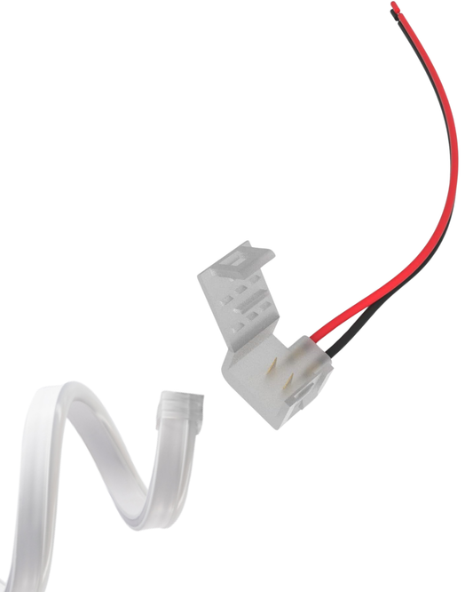 Conector rápido para tira led Neón | Conector sin soldar para Neonflex