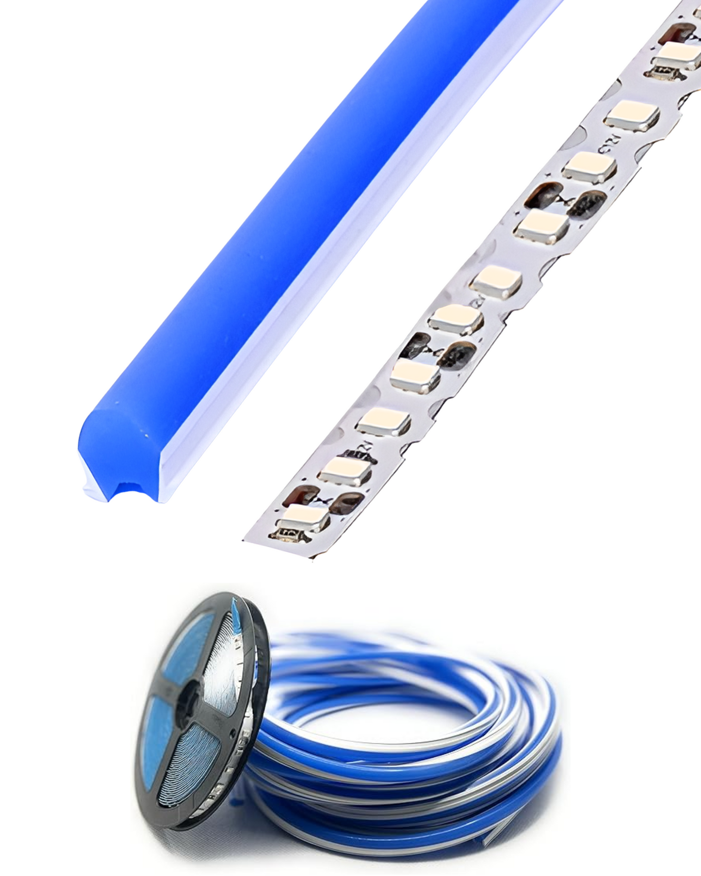 Manguera Neón LED Segunda Generación 25 metros | Tira LED Neonflex silicón separado 12VDC