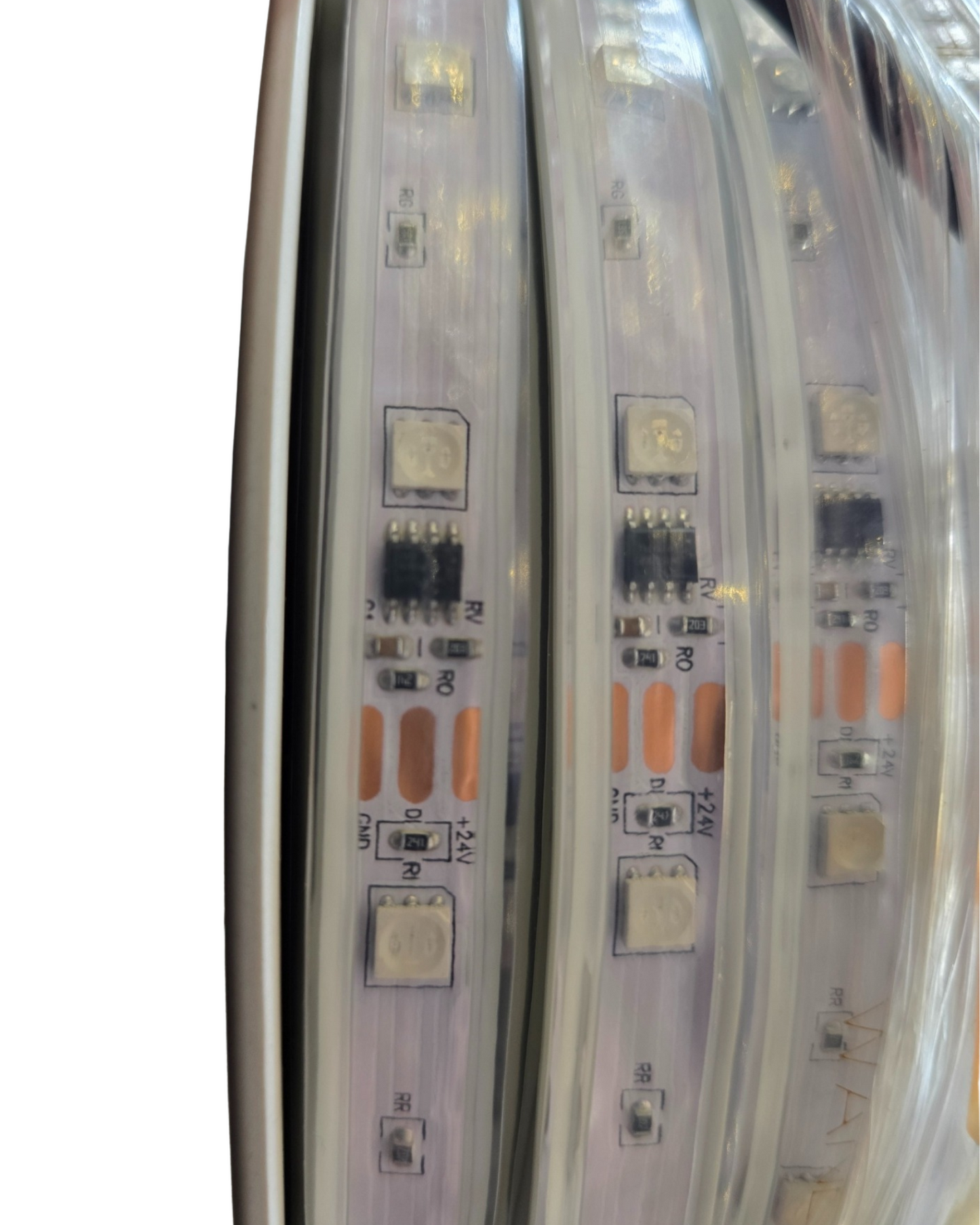 Manguera LED RGB mágica | Rollo 25 metros RGB | Diferentes cambios de colores