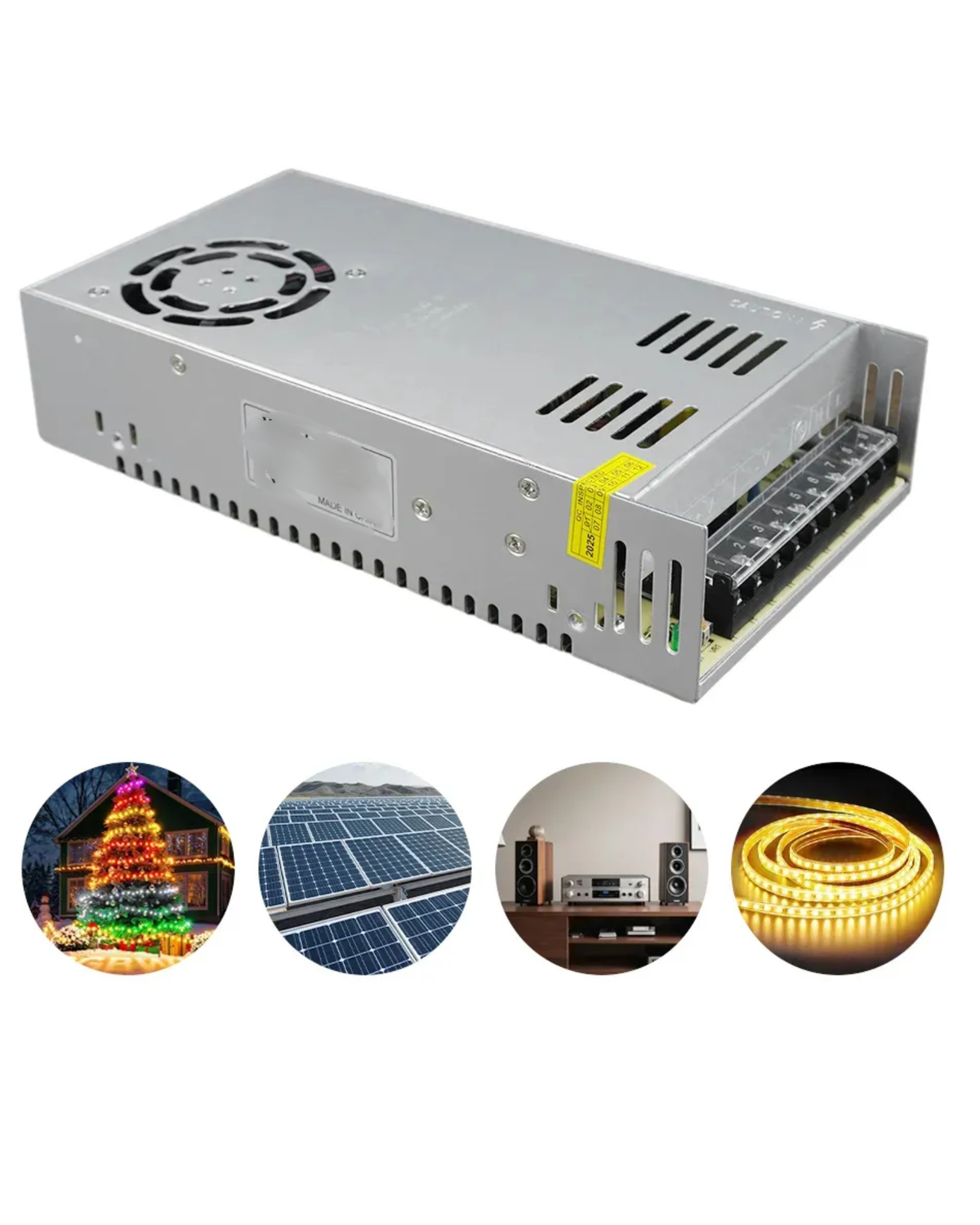 Fuente conmutada 350W 5V 70A | Fuente de alimentación 110 VAC - 220 VAC