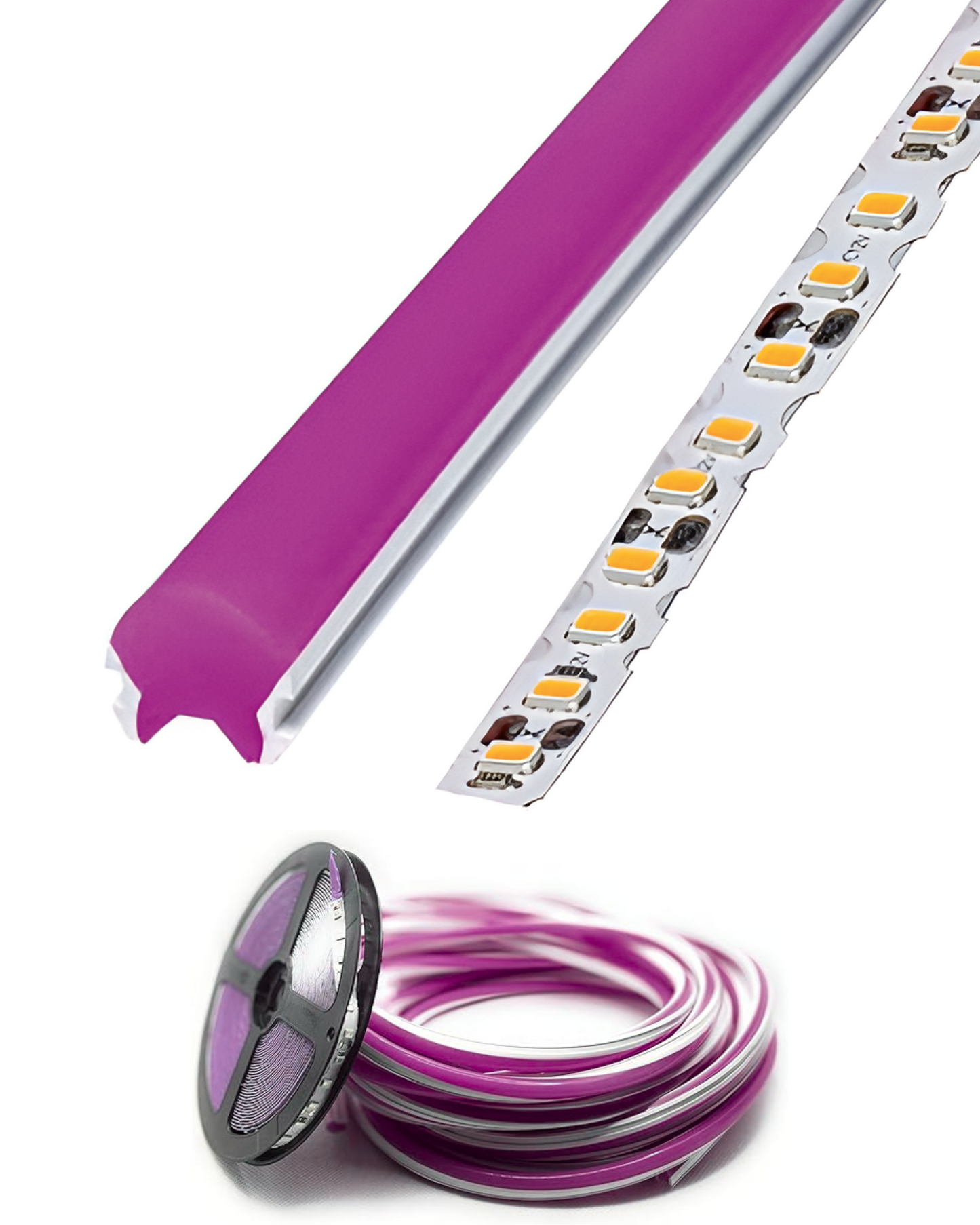Manguera Neón LED Segunda Generación 25 metros | Tira LED Neonflex silicón separado 12VDC