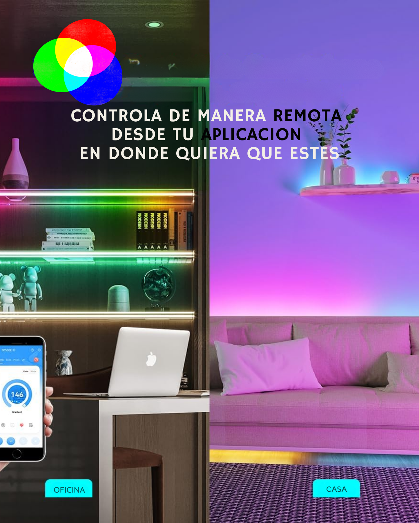 Controlador LED WIFI SP530E | Controlador tira LED Neopixel WS2812B WS2811 | Compatible con Alexa