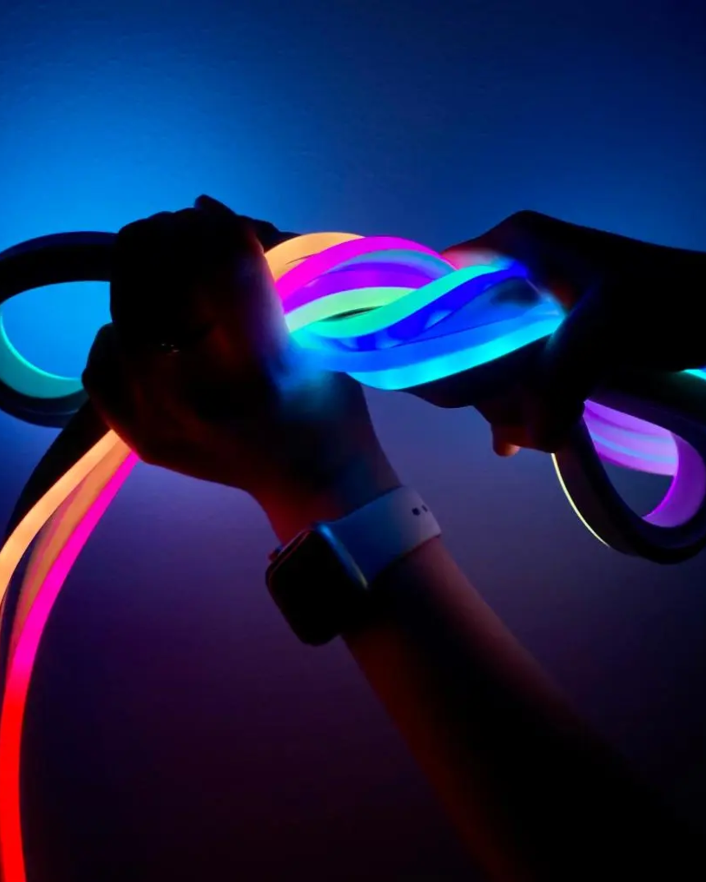 Tira de LED Inteligente Neonflex USB 5V | Tira Neón mágica 5 metros | Control por Bluetooth con App de celular