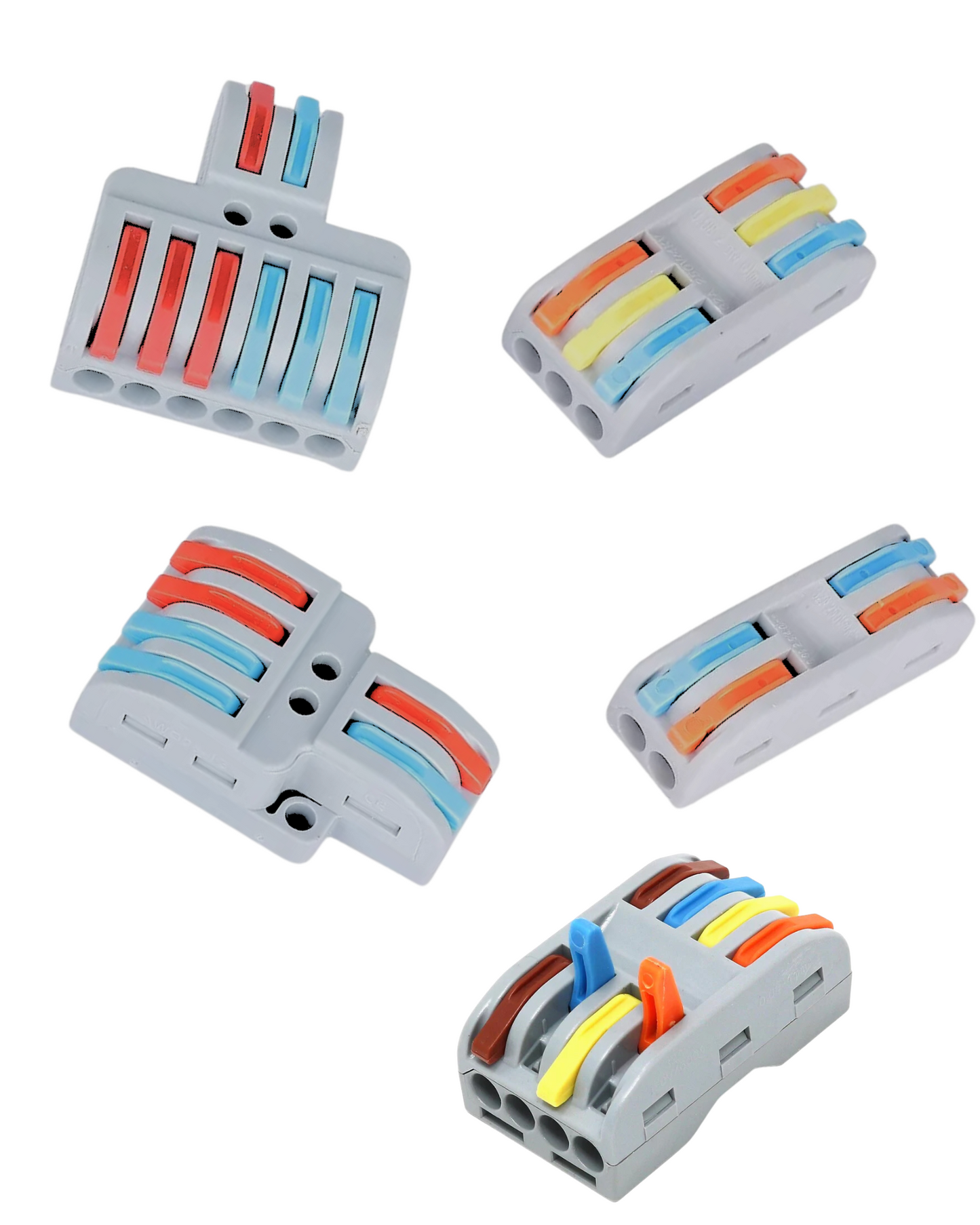 Conector eléctrico PCT de empalme rápido| Conector rápido de palanca | Diferentes modelos