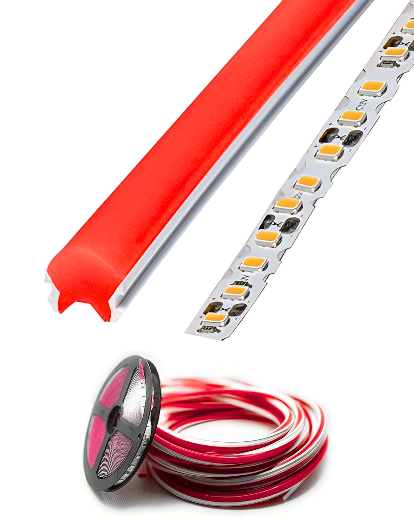 Manguera Neón LED Segunda Generación 25 metros | Tira LED Neonflex silicón separado 12VDC