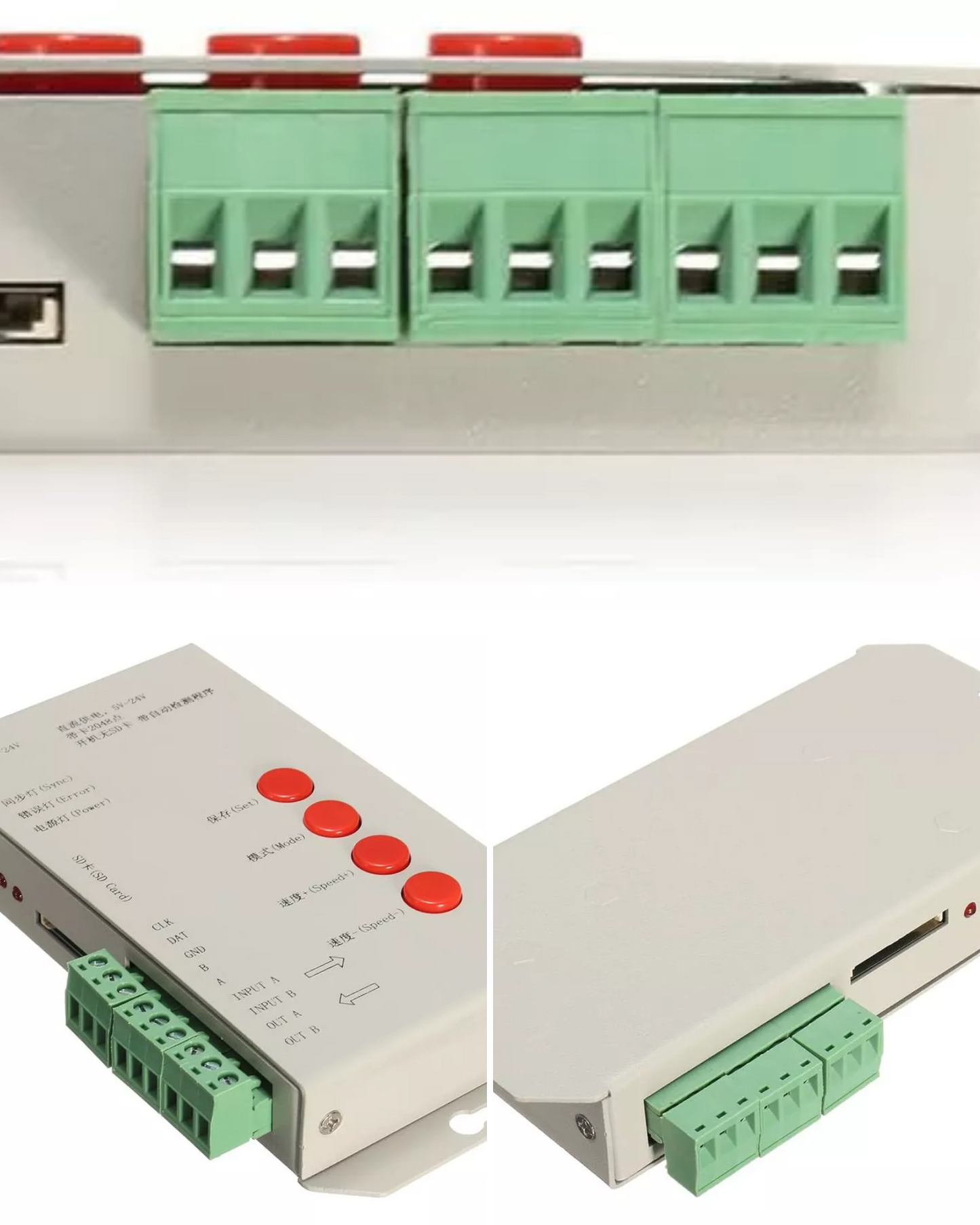 Controlador LED T-1000S | Controlador para tira LED Neopixel WS2812B WS2811
