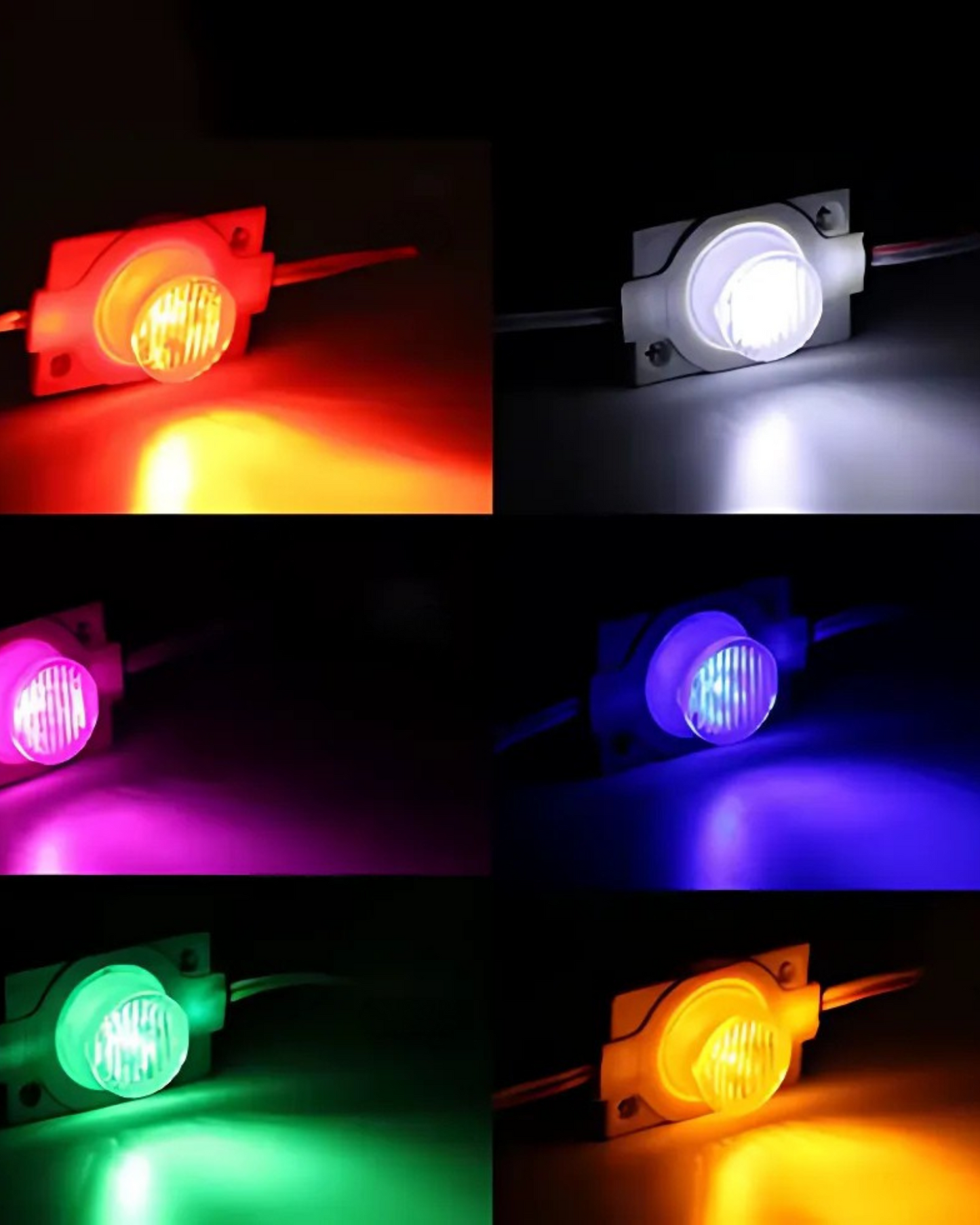 Modulo LED 4931 con lupa | Modulo LED tipo lupa | Modulo LED de uso general 12V
