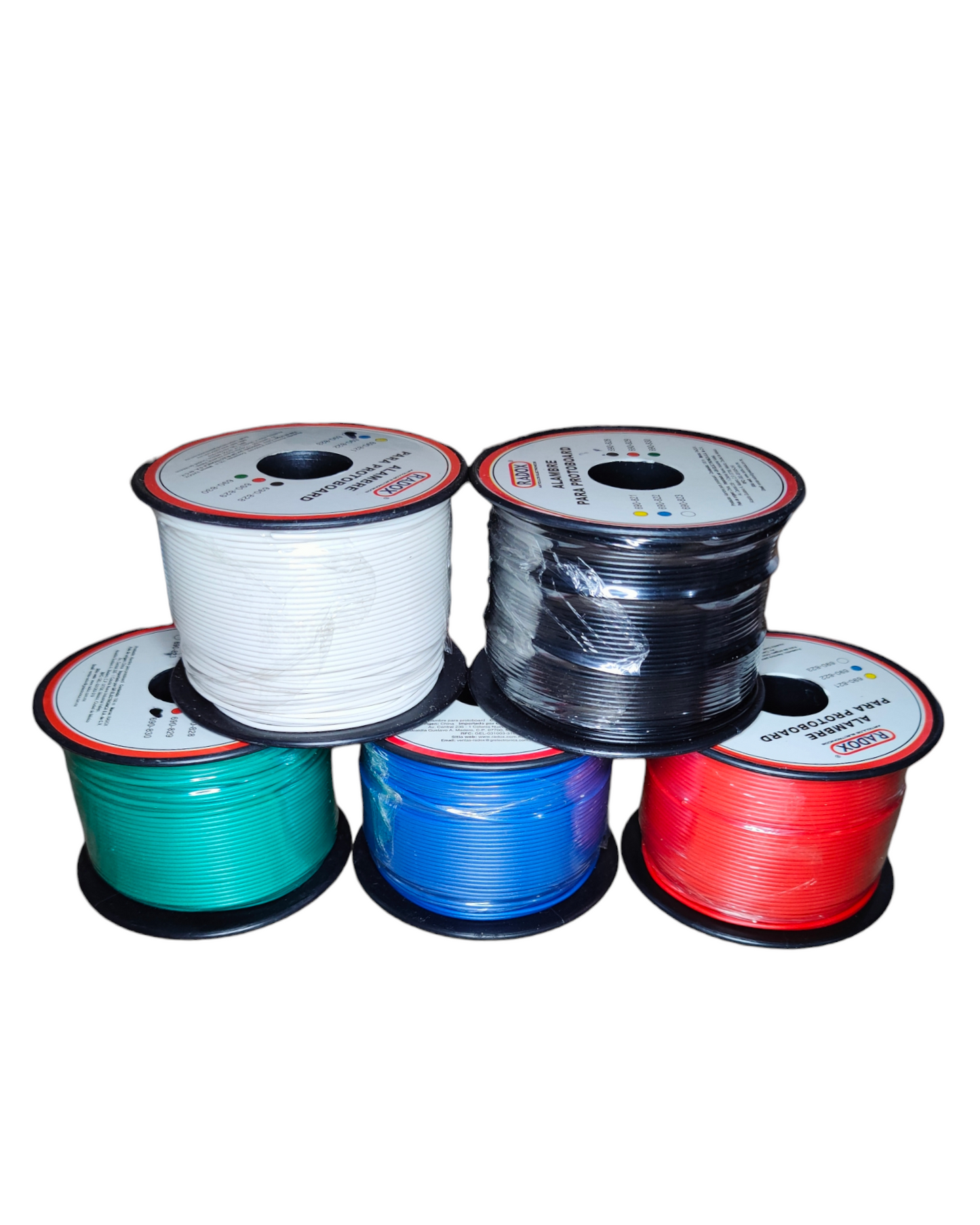 Alambre unipolar calibre 22AWG | Cable de 1 vía para tira de LED y letreros neon LED