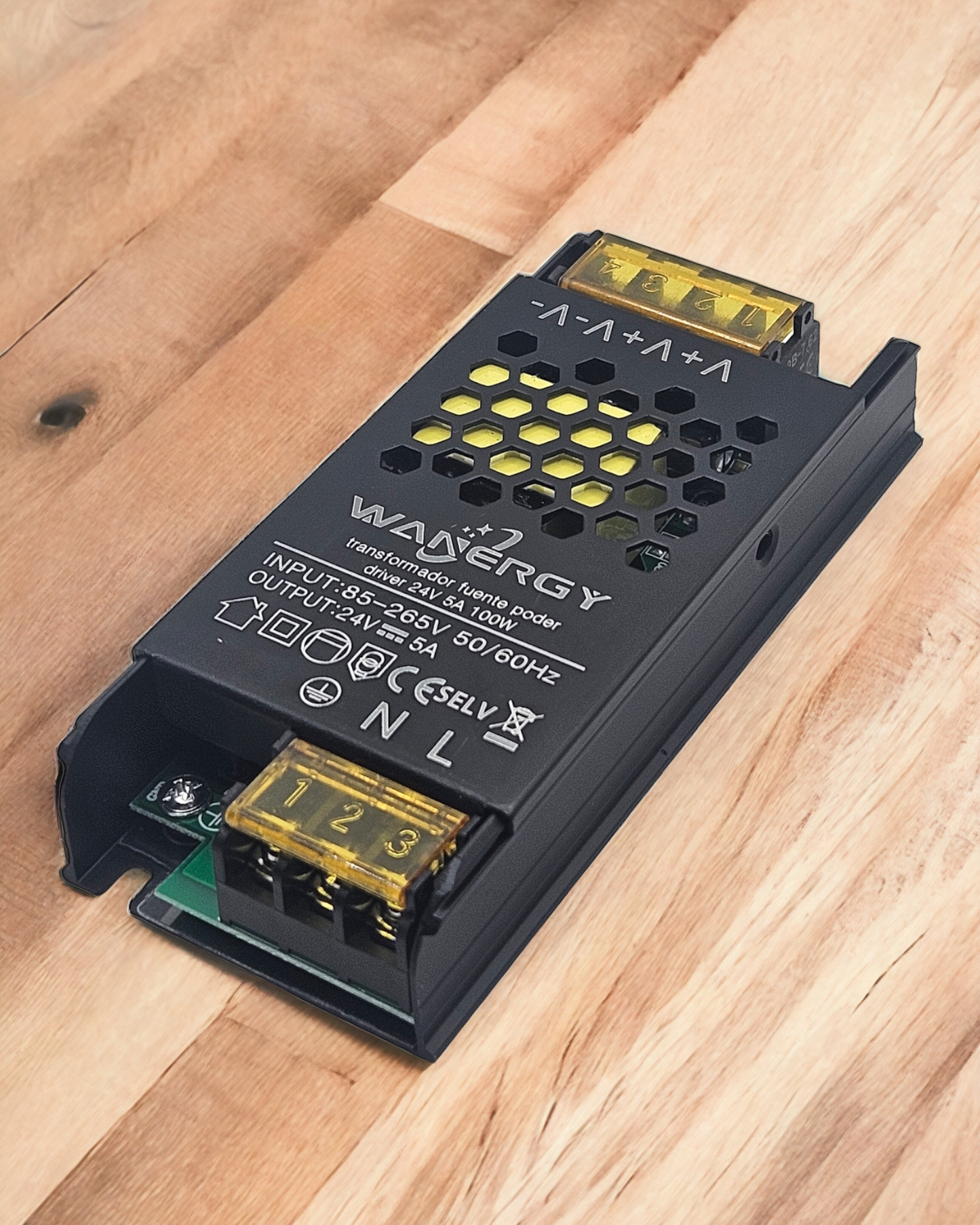 Fuente de alimentación 24V 5A | Fuente conmutada 100W 110 VAC - 220 VAC