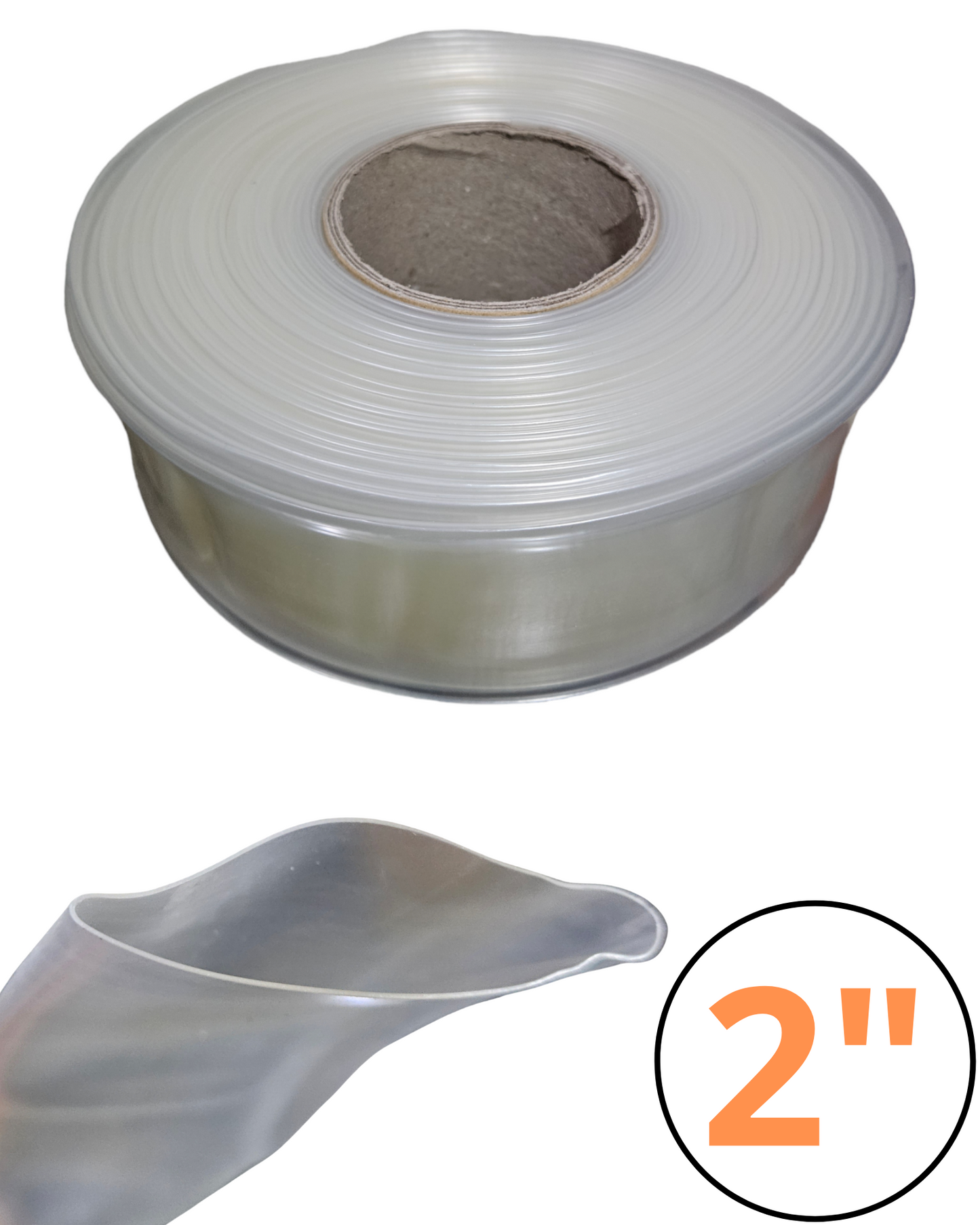 Tubo aislante termocontractil thermofit 2" Transparente | Termo encogido Termofit