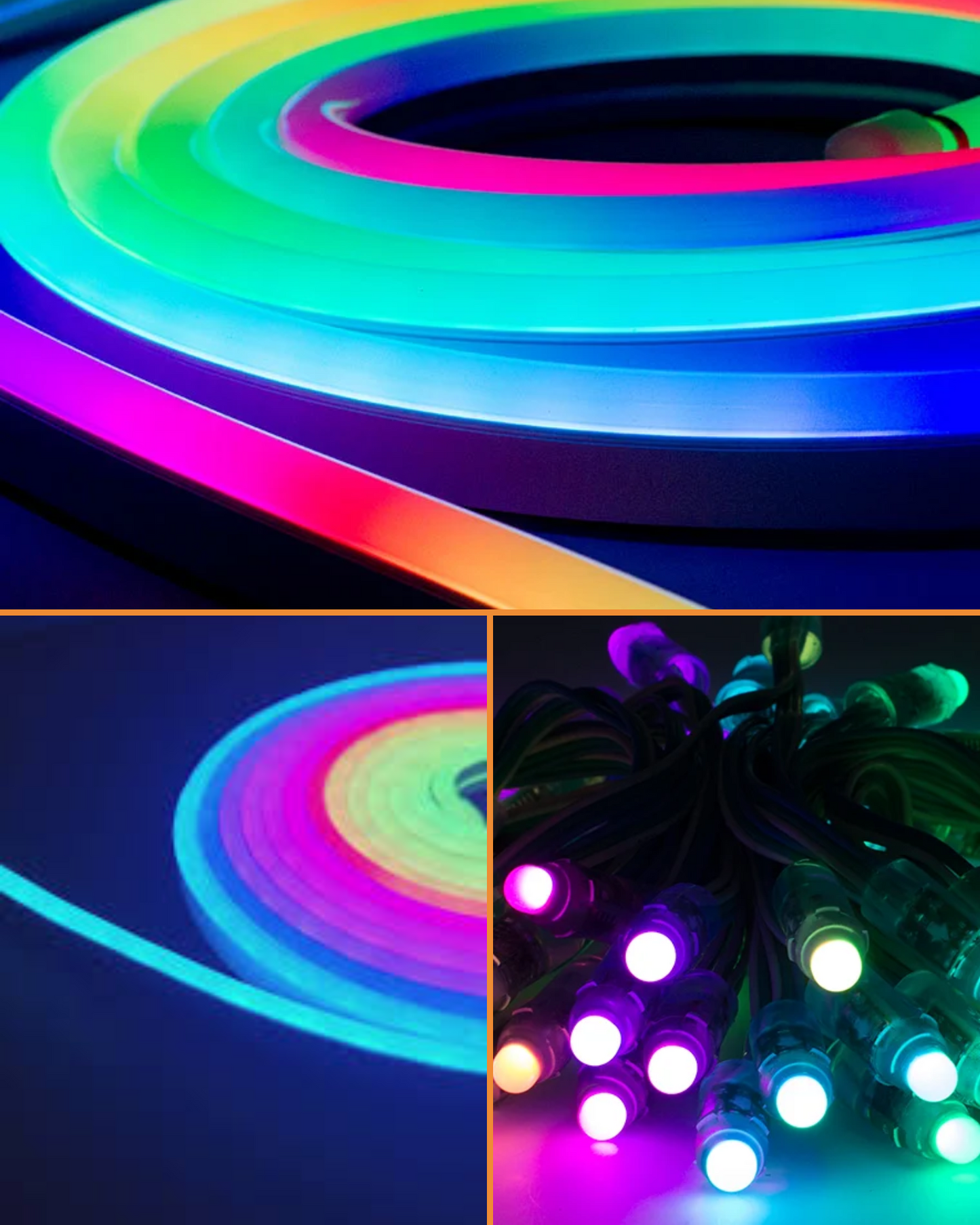 Controlador LED WIFI SP108E | Controlador WIFI para tira LED Neopixel WS2812B WS2811