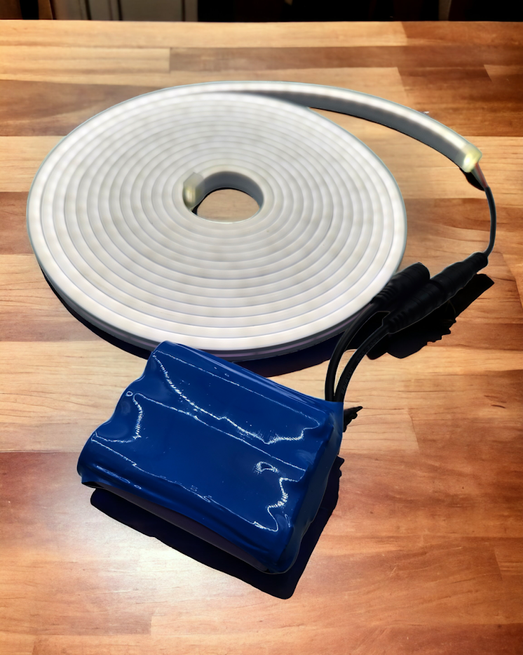 Batería recargable 12V 2A | Paquete de baterías 18650 recargable portátil