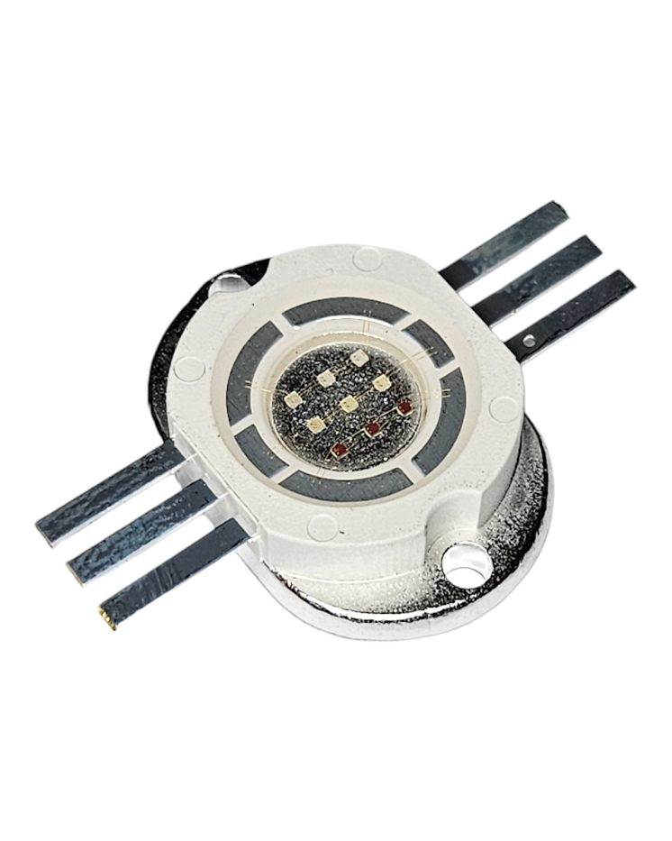 Chip LED de potencia 10W RGB 6 pines | Pastilla LED RGB