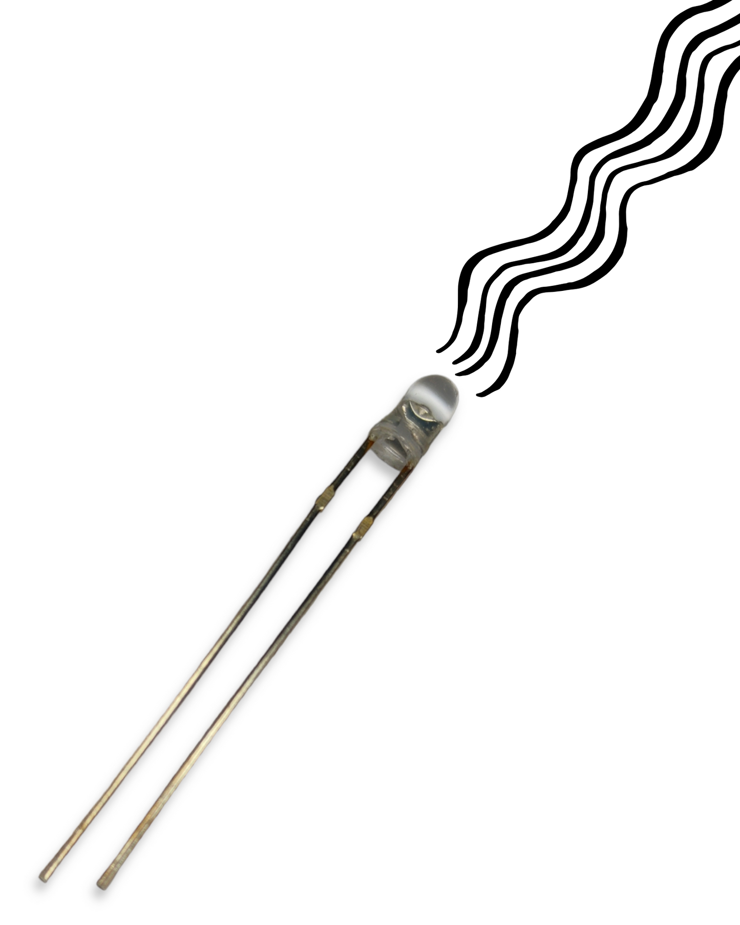 Diodo LED infrarrojo IR 3mm emisor | Diferentes longitudes de onda | 850 nm | 940 nm