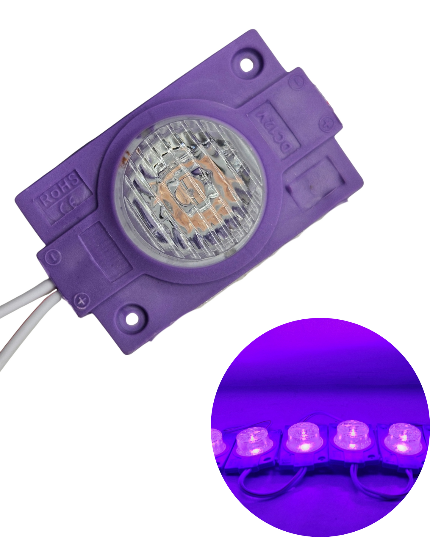 Modulo LED 4931 con lupa | Modulo LED tipo lupa | Modulo LED de uso general 12V