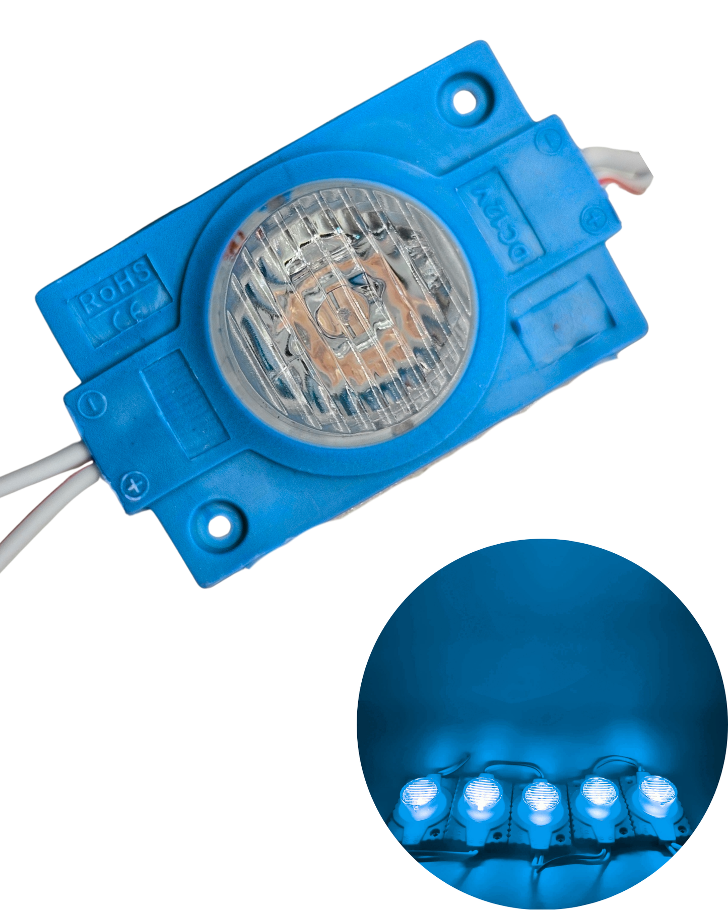 Modulo LED 4931 con lupa | Modulo LED tipo lupa | Modulo LED de uso general 12V