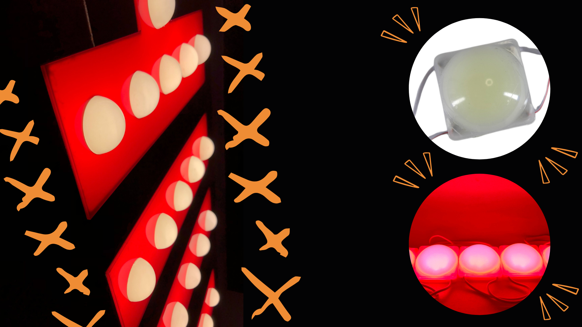 Modulos LED 12v de uso general