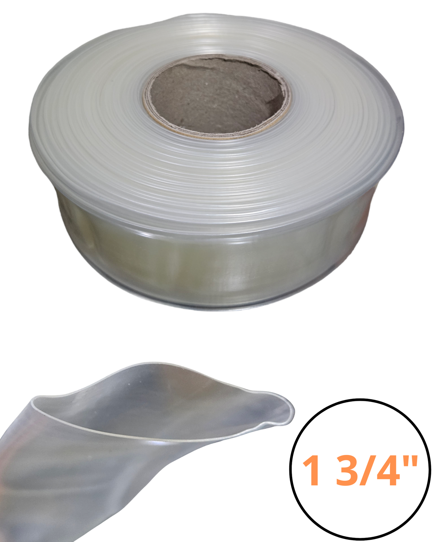 Tubo aislante termo contráctil thermofit 1 3/4" transparente | Termo encogido termofit 43mm