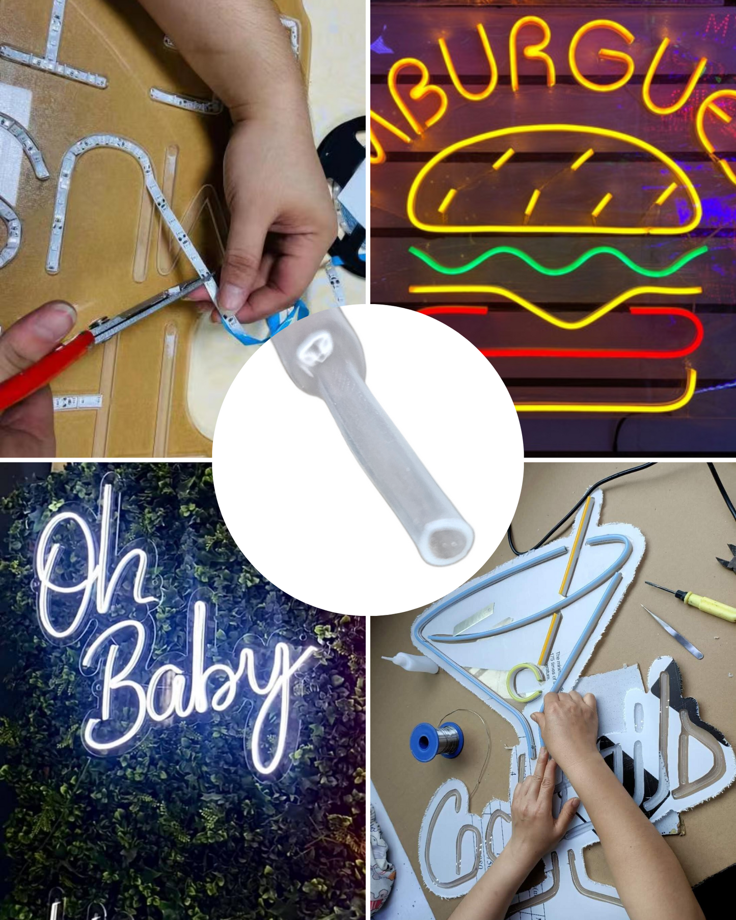 Tubo aislante eléctrico termocontractil 2 1/2" transparente | Manguera termocontraible diámetro interno 60mm | Aislante eléctrico encogible al calor