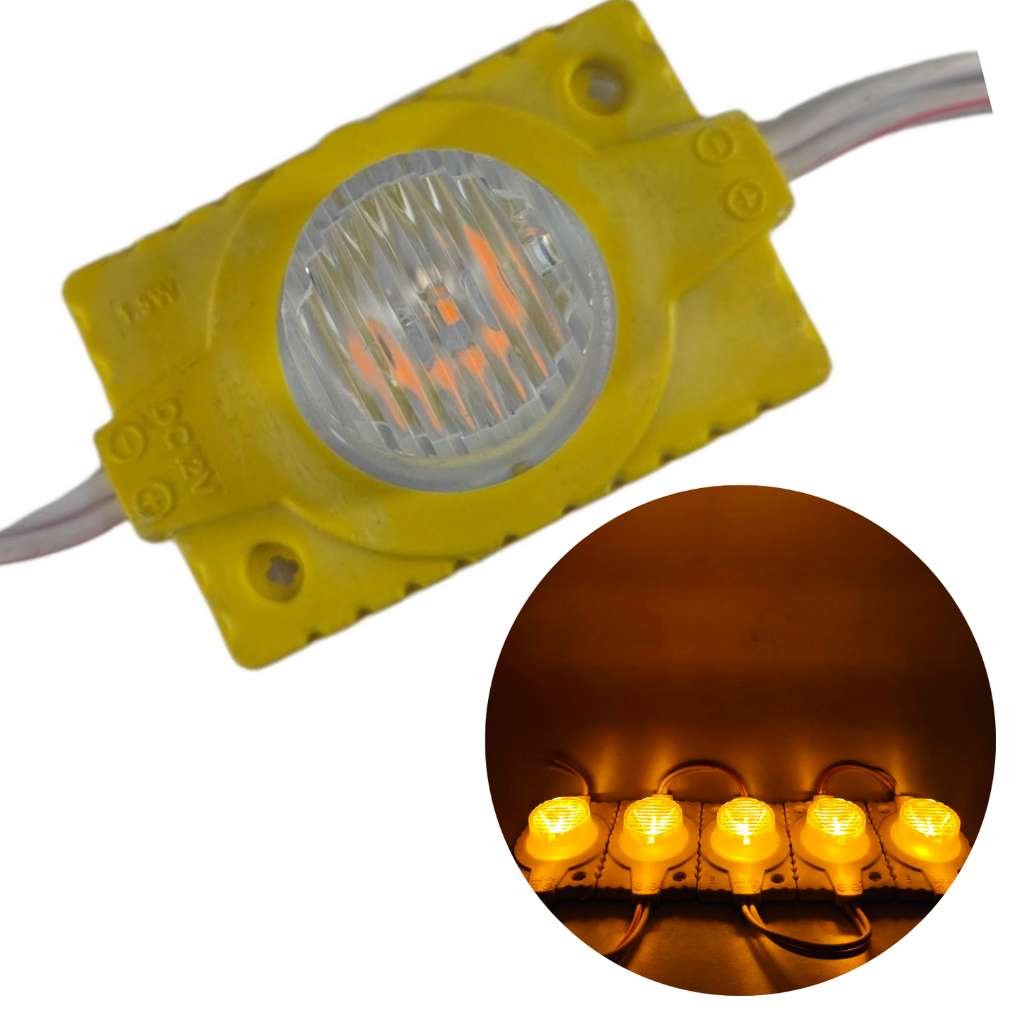 Modulo LED 4931 con lupa | Modulo LED tipo lupa | Modulo LED de uso general 12V