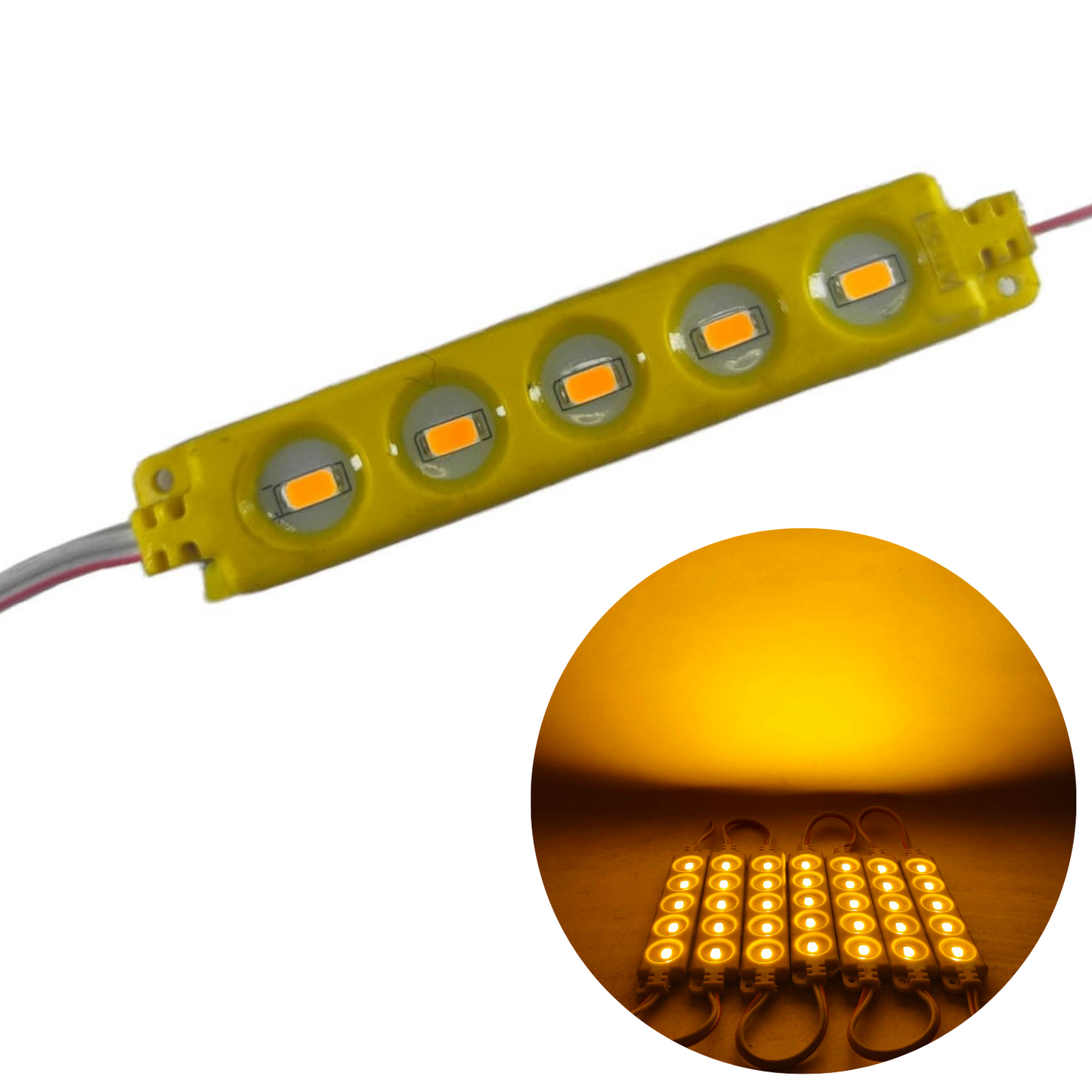Módulo de LED 9517 5 focos LED | Modulo LED de barra | Modulo LED de uso general 12V