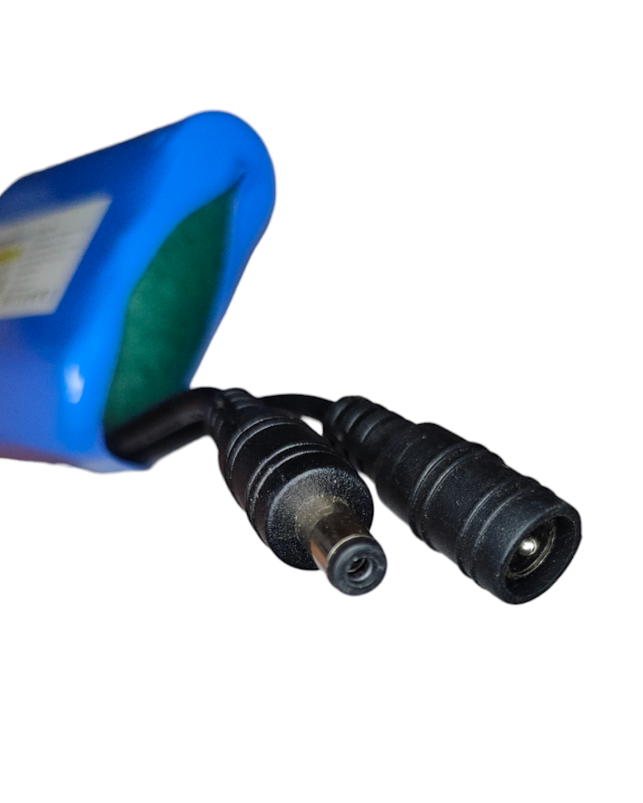 Batería recargable 12V 2A | Paquete de baterías 18650 recargable portátil