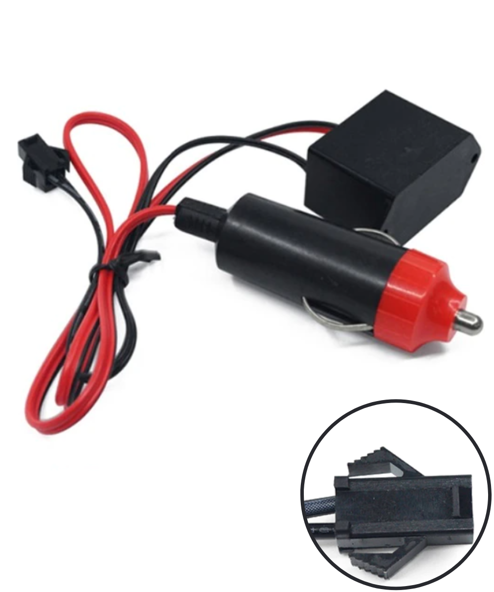 Driver convertidor de 12V para hilo Neón | Balastra para encendedor