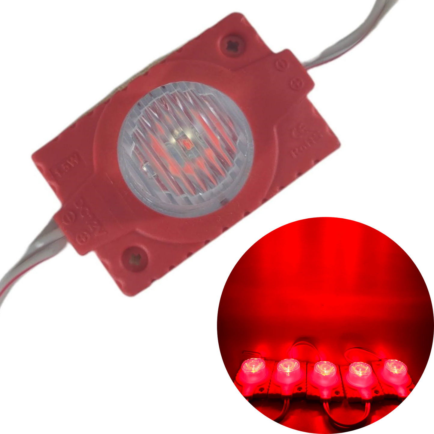 Modulo LED 4931 con lupa | Modulo LED tipo lupa | Modulo LED de uso general 12V