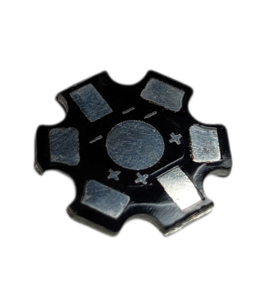 Disipador de aluminio para LED de potencia de 3 watts