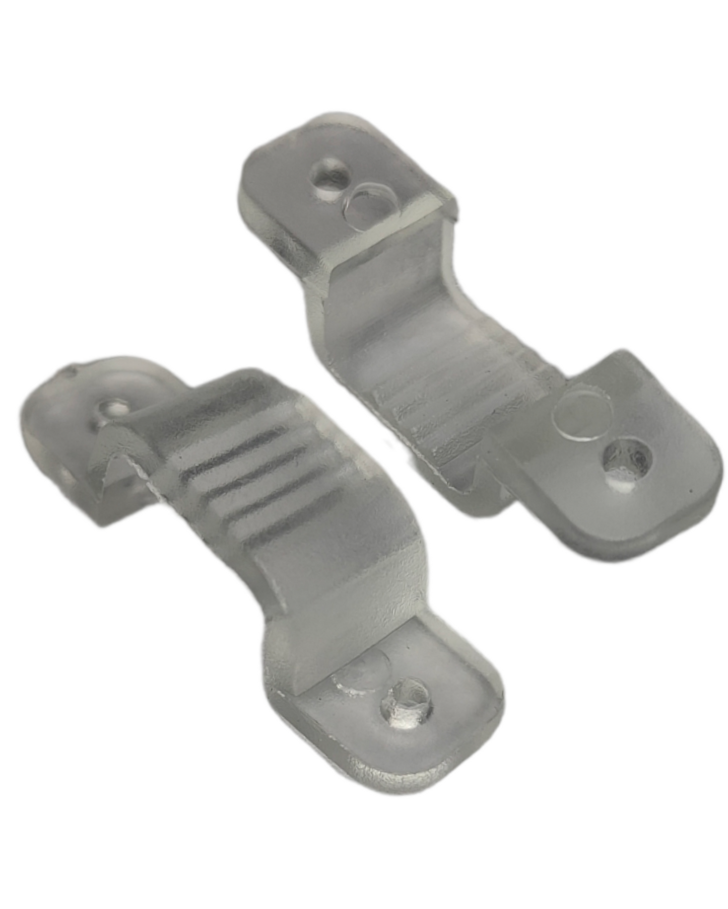 Grapa para tira LED Neonflex 8mm | Grapa de PVC para pared