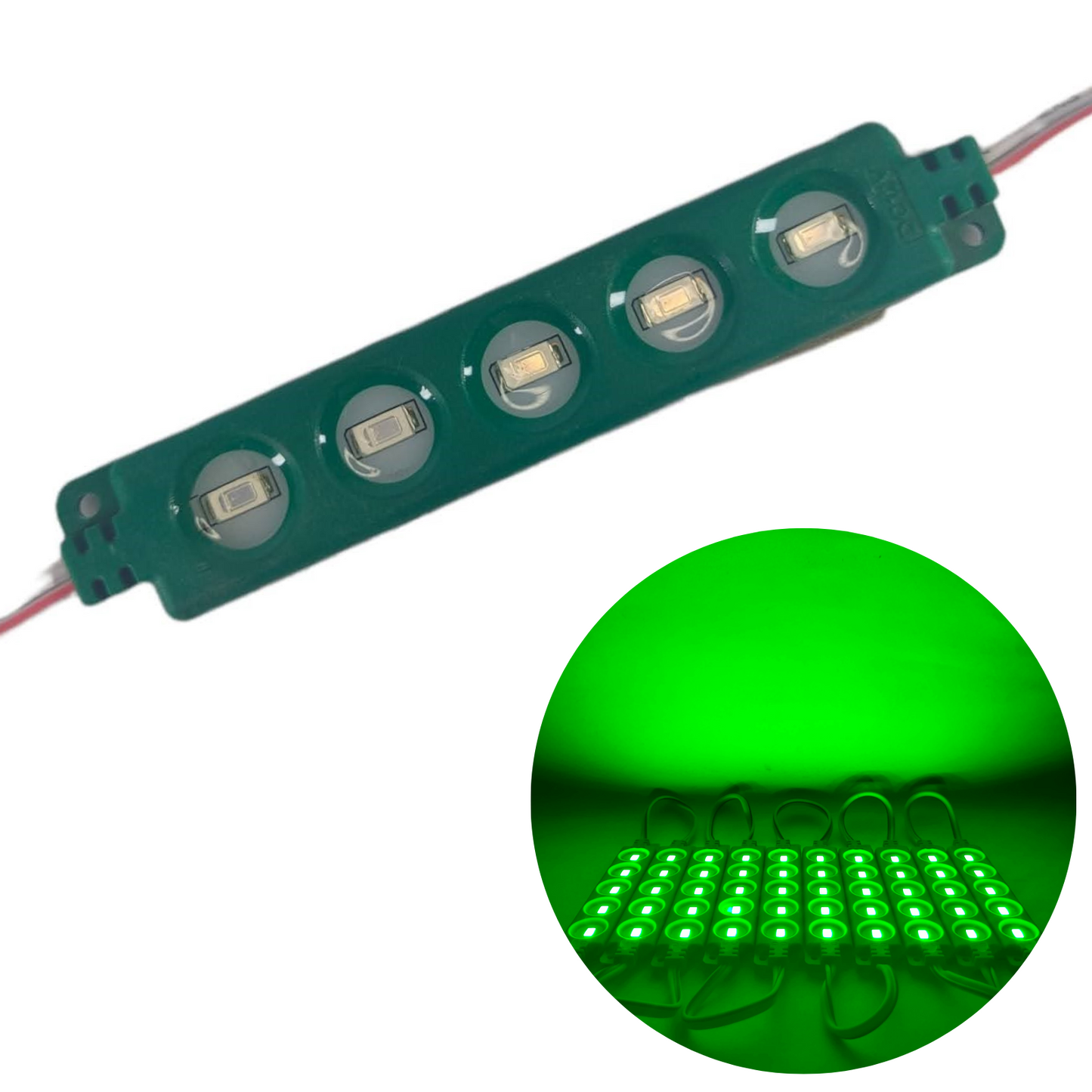 Módulo de LED 9517 5 focos LED | Modulo LED de barra | Modulo LED de uso general 12V