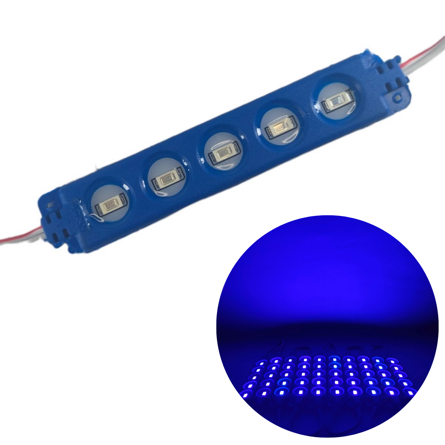 Módulo de LED 9517 5 focos LED | Modulo LED de barra | Modulo LED de uso general 12V
