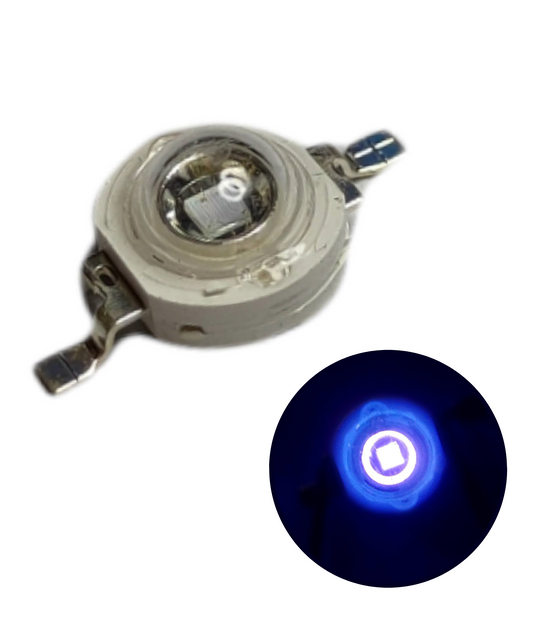 LED de potencia 3w UV | Ultravioleta | 390 nm | 400 nm
