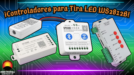 Tira LED WS2812b: Guía de programadores LED 🔴🟢🔵