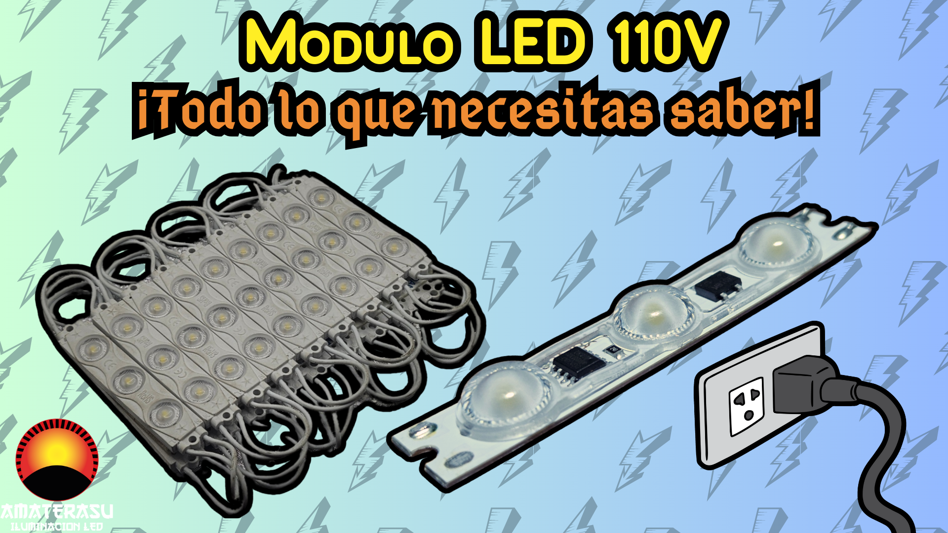 Modulo LED de 110V | Olvídate de los eliminadores y conecta directo a ...