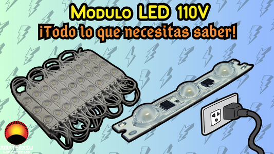 Modulo LED de 110V | Olvídate de los eliminadores y conecta directo a la corriente de casa⚡