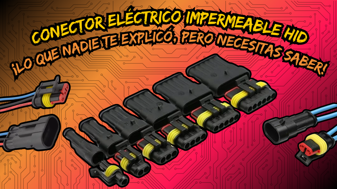 Conectores eléctricos impermeables HID | ¿Como utilizar? 🥸☝️