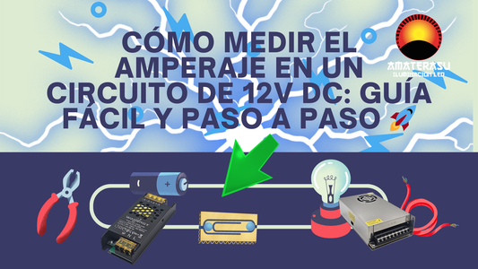 Guía completa para medir el amperaje en un circuito de 12V DC📋⚡