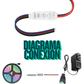 Dimmer destellador para tira de LED RGB | Control manual regulador 4 cables RGB 5 a 24V DC