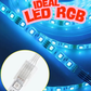 Conector transparente para Tira LED RGB 8mm | Cople empalme sin soldar para Tira de LED RGB 5050