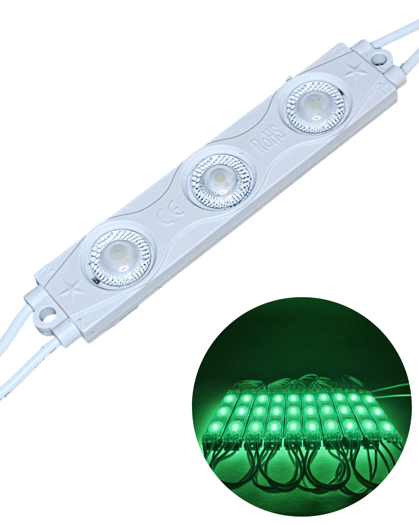 Modulo LED Blacklight 110V AC | Modulo LED de uso general 127VAC sin fuente