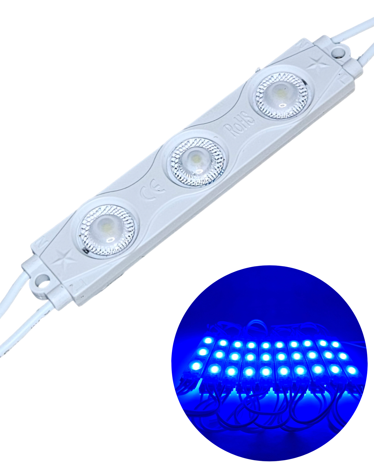 Modulo LED Blacklight 110V AC | Modulo LED de uso general 127VAC sin fuente