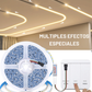Tira de LED decorativa efecto de agua corriendo | Rollo de 10 metros 24V DC | Diferentes efectos decorativos