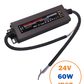 Fuente conmutada para exterior IP67 24V 60W 110 VAC - 220 VAC | Fuente de alimentación impermeable