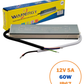 Fuente conmutada para exterior IP67 60W 110 VAC - 220 VAC | Fuente de alimentación impermeable 12V 5A