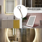 Switch touch para luz led de espejo | Apagador dimmer táctil para espejo de tocador, baño y closet