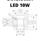Chip LED de potencia 10w | Pastilla LED de potencia | Diferentes colores