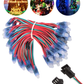 Foco Pixel LED RGB WS2811B 12mm | Tira 50 focos tipo bala 5V programables Neopixel Impermeable IP65