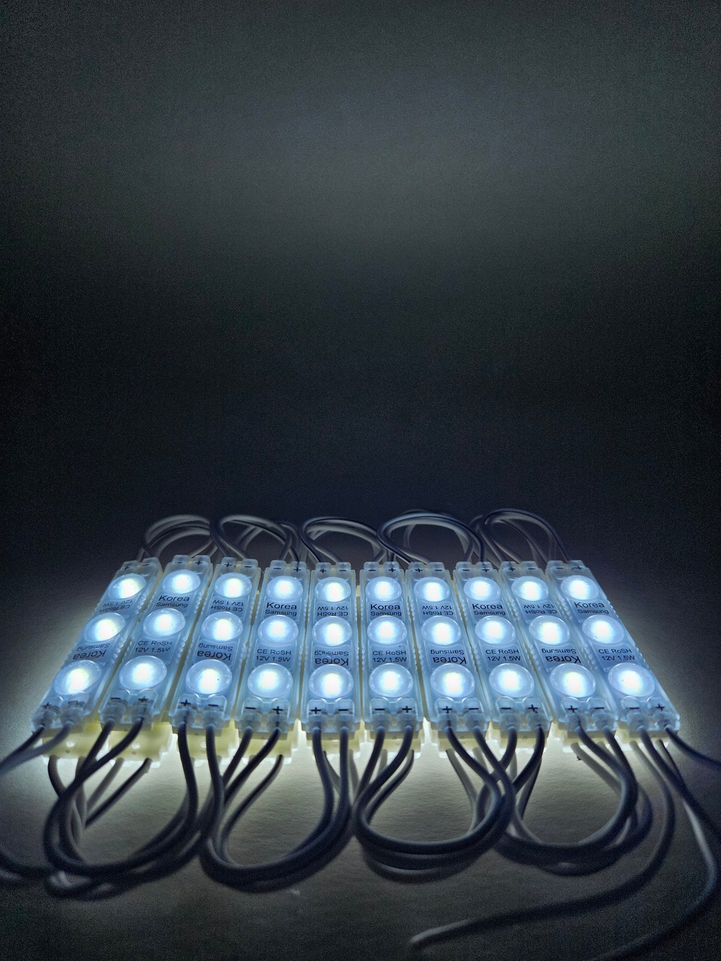 Modulo LED 6313 2835 3 Blacklight | Modulo LED 3 focos 12v